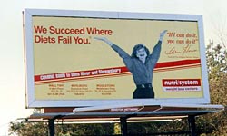 Nutrisystem Billboard